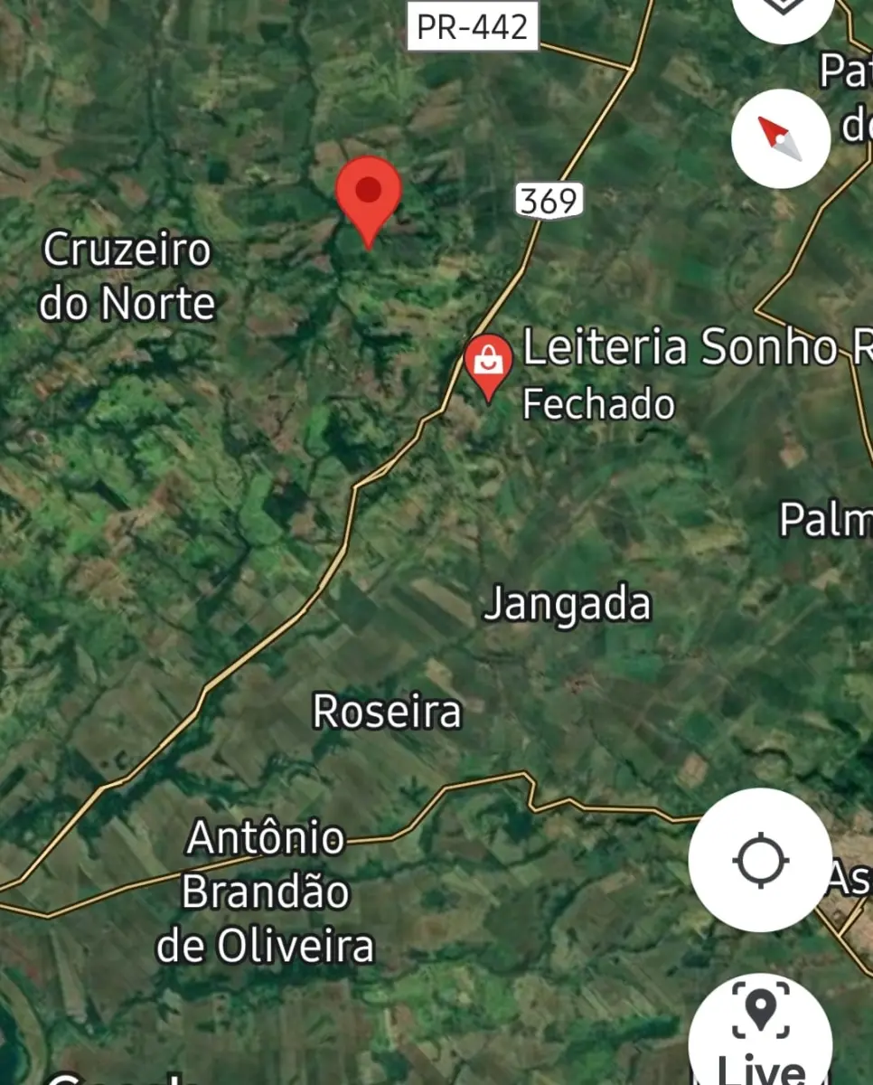 LOTE 000 - AREA RURAL, SÍTIO DE  24,2 Ha ( 10 alqueires)  EM URAÍ/PR
