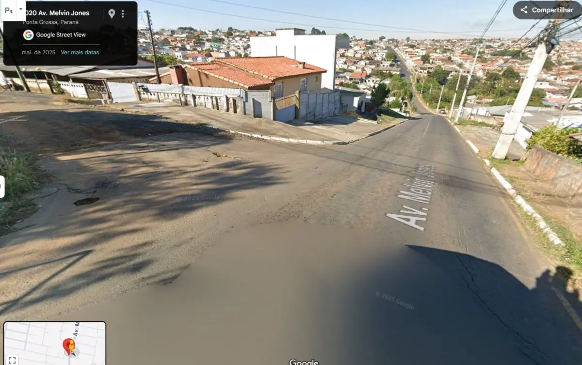 LOTE 000 - TERRENO DE 871,20 M2 em PONTA GROSSA - PR (AVENIDA MELVIN JONES 1064)