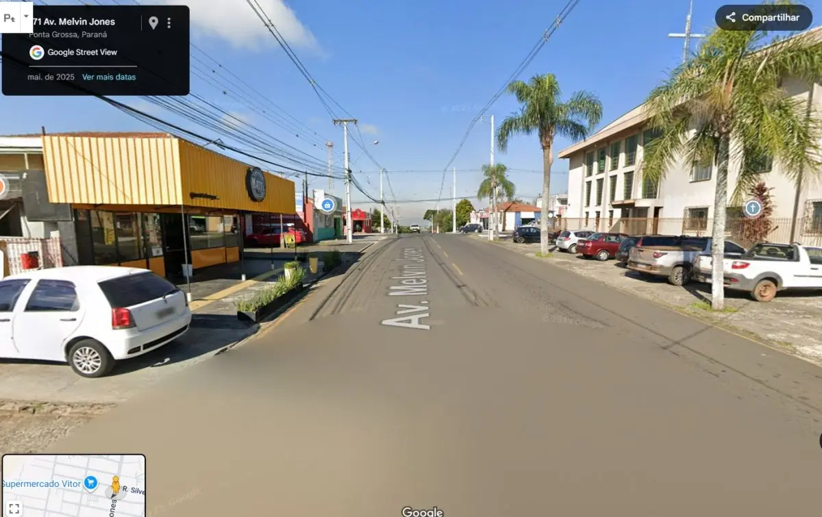 LOTE 000 - TERRENO DE 871,20 M2 em PONTA GROSSA - PR (AVENIDA MELVIN JONES 1064)