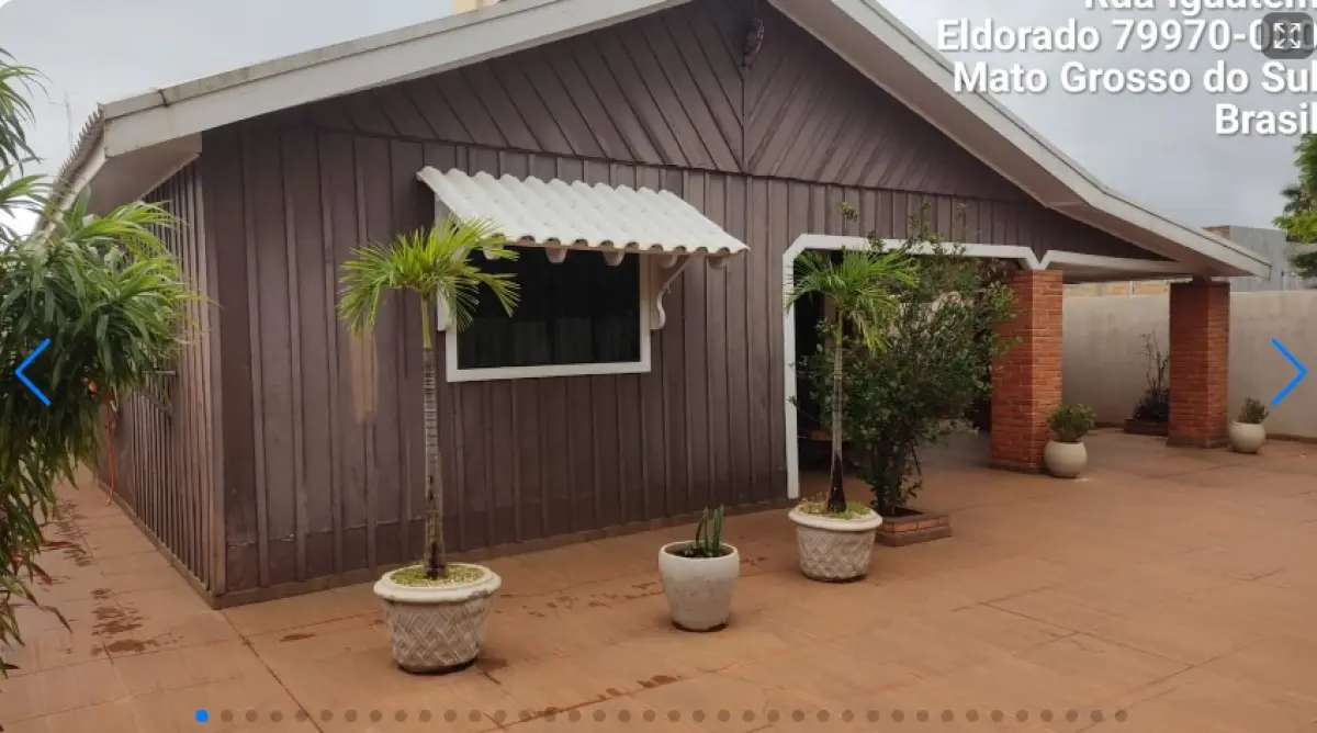 LOTE 000 - CASA TÉRREA EM ELDORADO - MS RUA IGUATEMI, 1024 - JARDIM DAS GREVíLEAS • 487,50m² Eldorado - MS