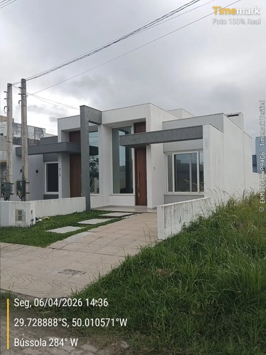 LOTE 000 - TERRENO DE 137,50 M2 PRAIA GUARANI - CAPÃO DA CANOA RS ( IMOVEL COM 79,40M2)
