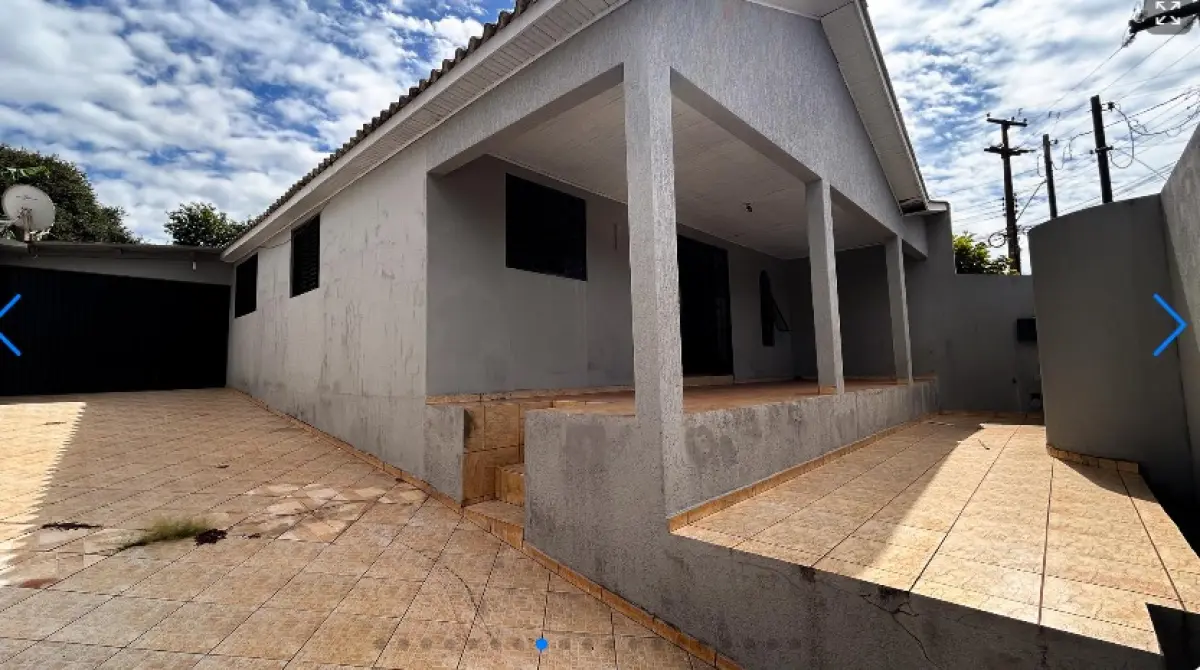 LOTE 000 - CASA TÉRREA EM GOIOERÊ-PR RUA ANDORINHAS, 16 - CONJUNTO SCARPARI • 291,40m²  Goioerê - PR