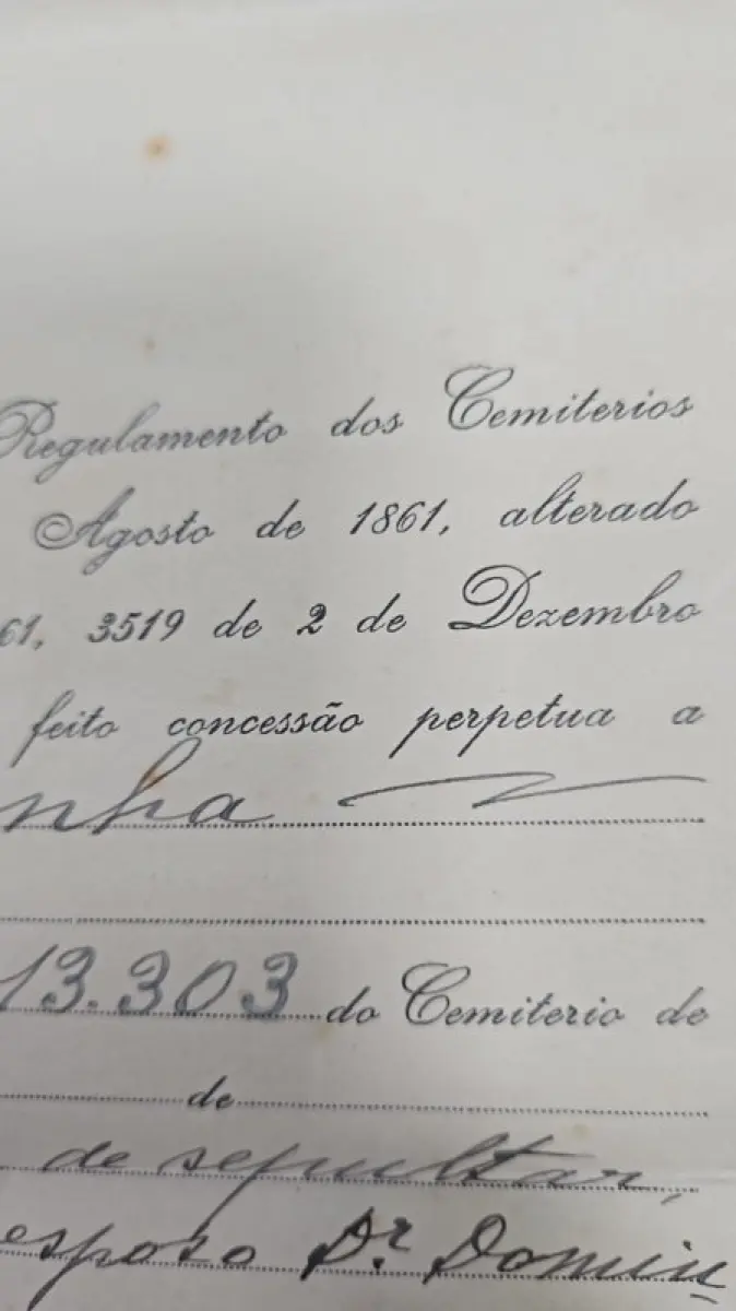 LOTE 000 - JAZIGO PERTPÉTUO - CEMITÉRIO SÃO JOÂO BATISTA - RIO DE JANEIRO - RJ