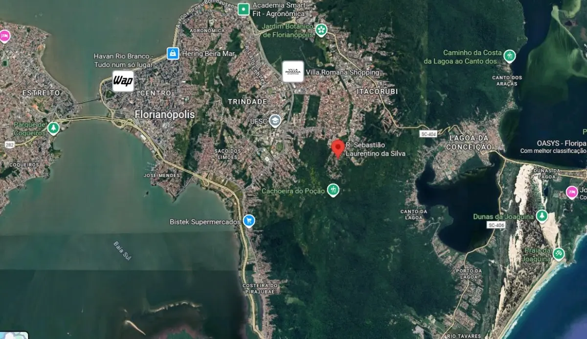LOTE 000 - TERRENO EM FLORIANÓPOLIS - SC SERTãO, NA TRINDADE, 4º SUBDISTRITO • 30519,38m²  Florianópolis - SC