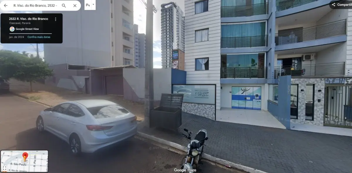 Sala comerical centro cascavel pr com 157 m2 area total e 106 m2 area privativa