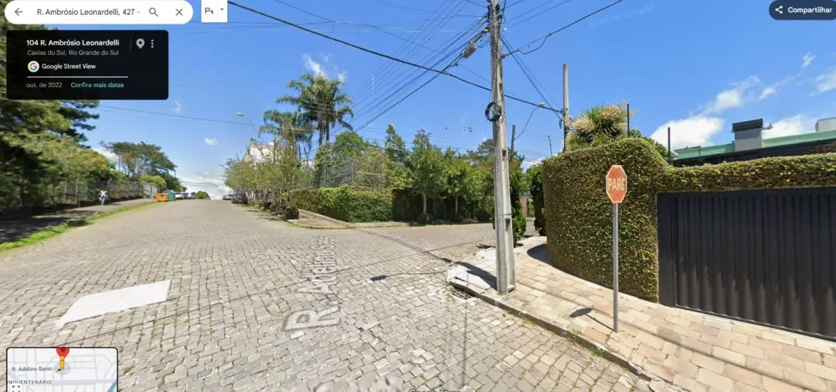 LOTE 000 - TERRENO DE ESQUINA - CAXIAS DO SUL RS com 307,89 m2 ( bairro cincoentenario)