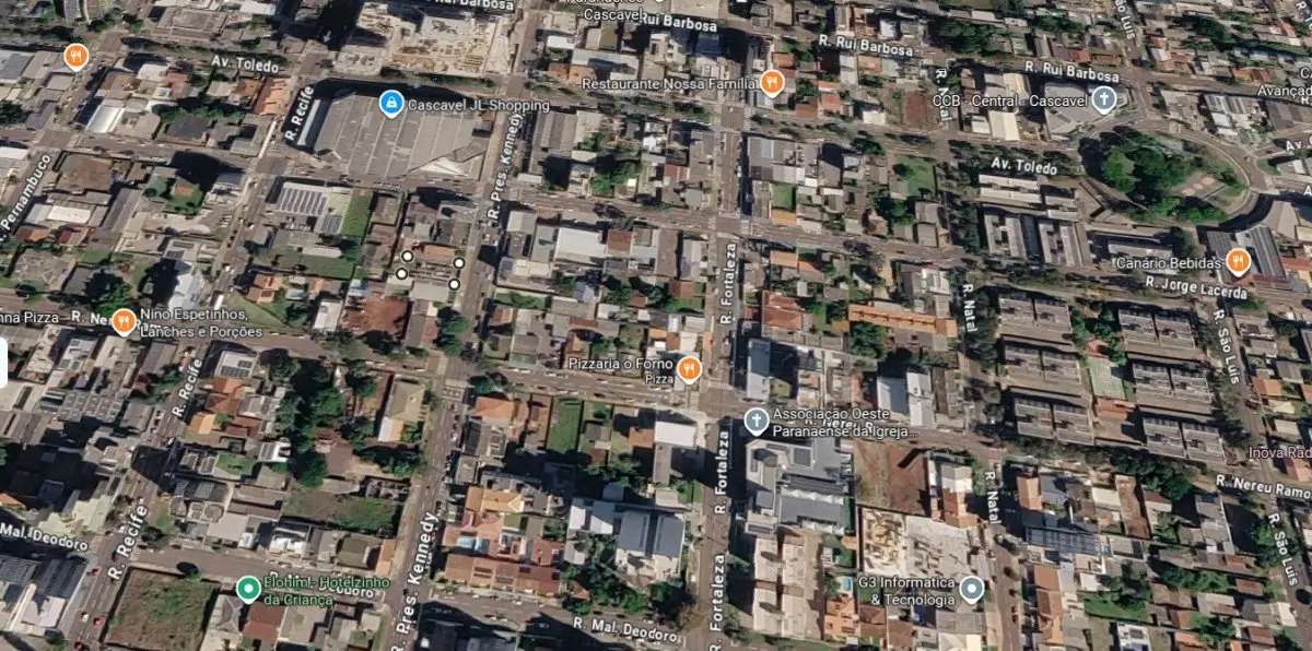 LOTE 000 - TERRENO COM 569,80 M2 - CASCAVEL PR - (Proximo Shopping JL)  Rua Presidente Kenedy