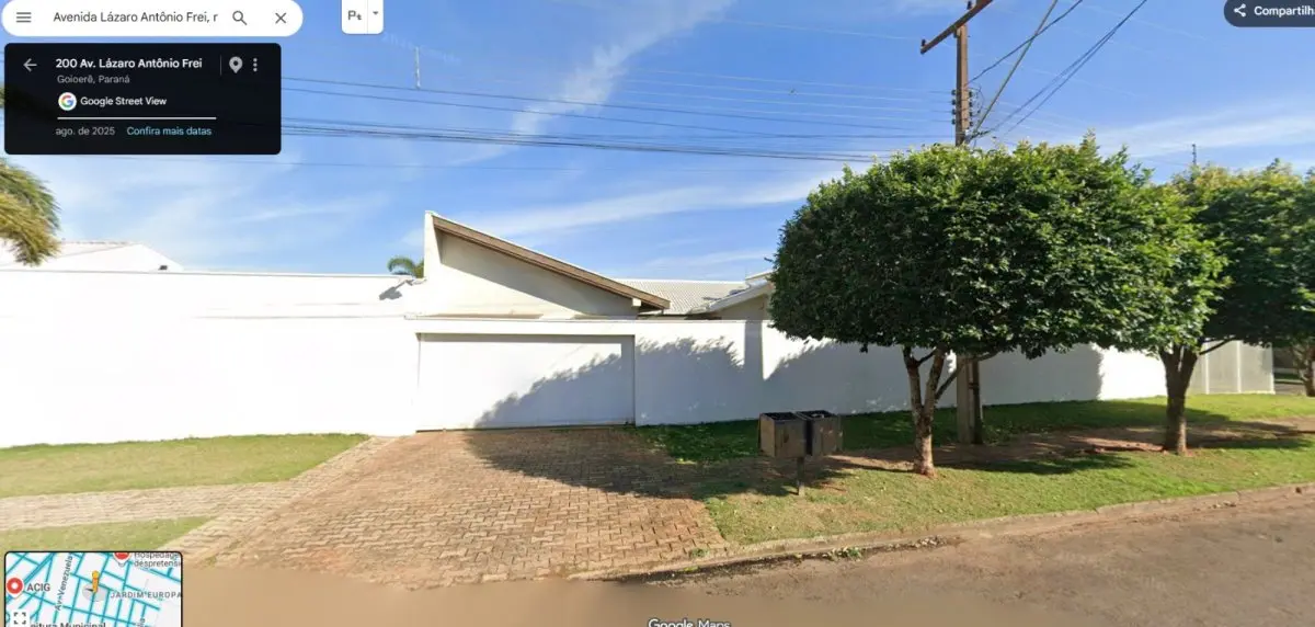 LOTE 000 - TERRENO COM 494 M2  E CONSTRUÇÃO DE 392 M2 ... aproximado ( GOIOERE PR)
