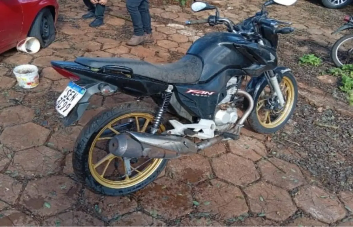 LOTE 000 - MOTO HONDA CG FAN ANO 2023 MODELO 2023 /FLEX PLACAS SEN3C99