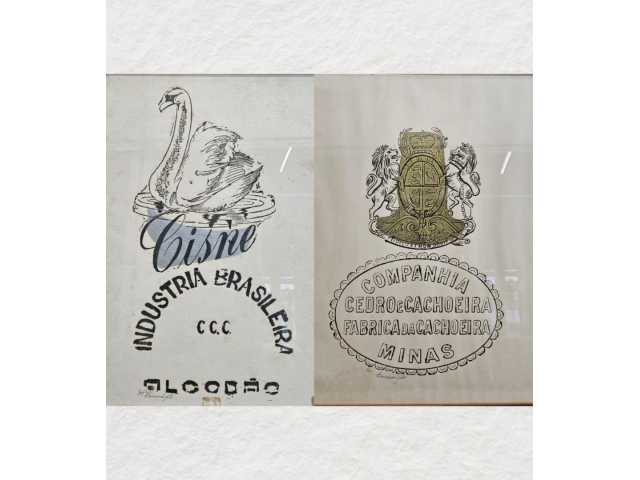 OBRAS DE ARTE - CEDRO CACHOEIRA e CISNE - CONCEIÇÃO PILO - Xilogravuras  0,50 X 0,60