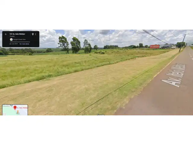 TERRENO COM 25.704,25 M2  ESTRADA AEROPORTO - AV. ITELO WEBER - CASCAVEL - PR