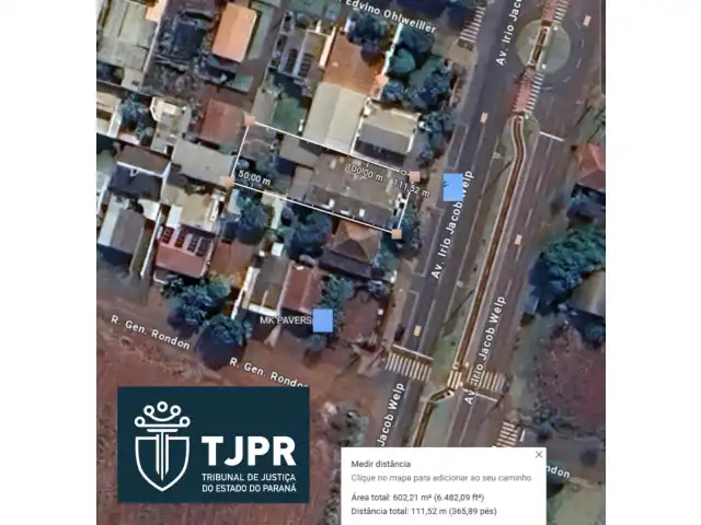 TERRENO URBANO MEDINDO 602 m2 com BARRACÃO E SALA MEDINDO 233 m2 - MARECHAL CANDIDO RONDON PR