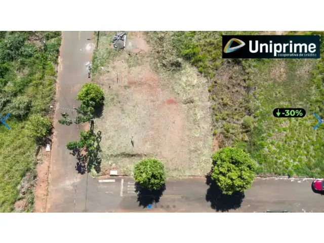 TERRENO EM GOIOERÊ - PR (ESQUINA) RUA ODEMIR MARANGONI, 730 - LOTEAMENTO JARDIM CRISTO REY • 182,73m²