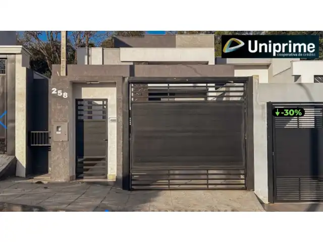 CASA TÉRREA EM TOLEDO-PR RUA SILVIO KUHN, 258 - VILA BECKER - UNIDADE 01 • 180m²  Toledo - PR