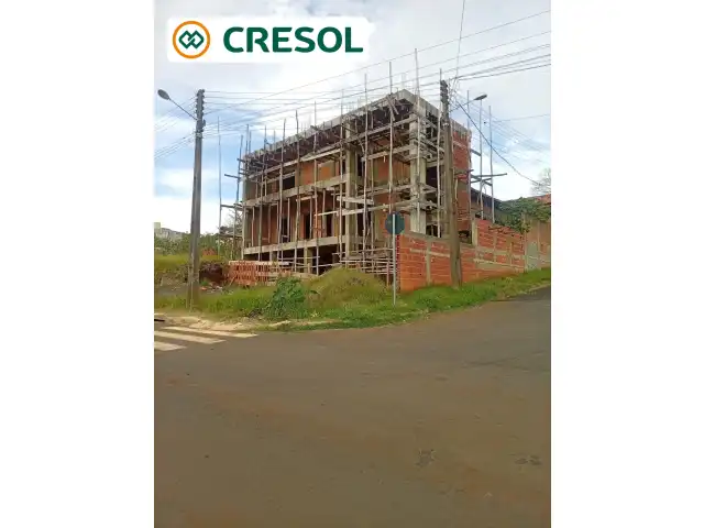 TERRENO COM 307 m2 em  IBAITI PR ( com construção não averbada e não acabada)
