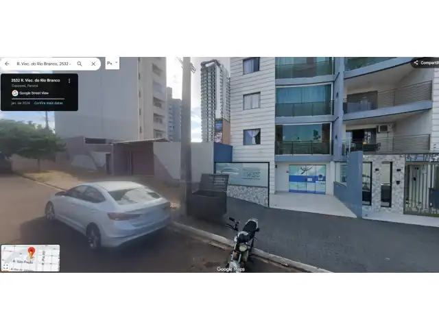SALA COMERCIAL COM 157 M2 AREA TOTAL E 106 M2 AREA PRIVATIVA - RESIDENCIAL HSD - RUA VISCONDE DO RIO BRANCO 2532 - CENTRO CASCAVEL PR