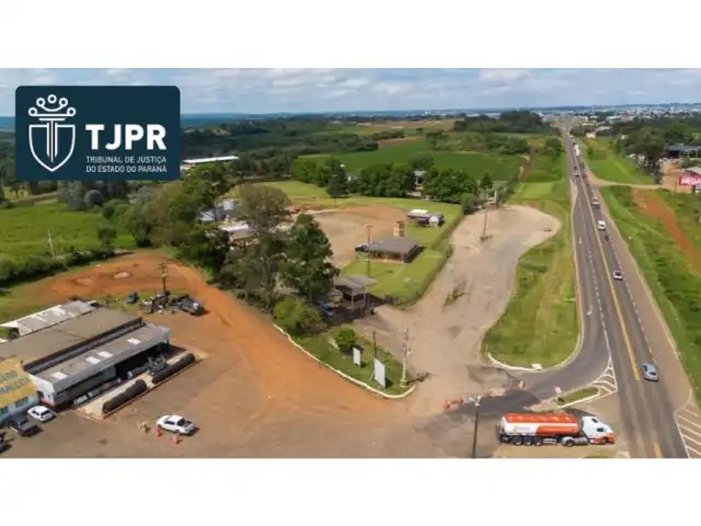 TERRENO COMERCIAL COM 31.321 M2 EM GUARAPUAVA PR- EM FRENTE BR 277 ( ESTRUTURA COM  ALVENARIA E TANQUES )