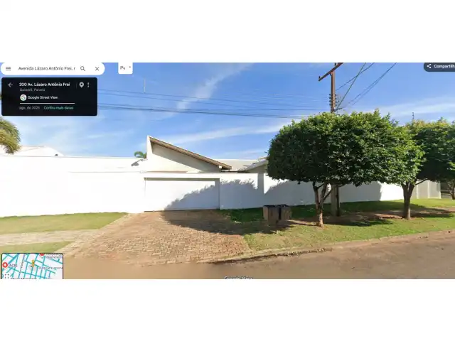 TERRENO COM 494 M2 E CASA COM 392 M2 EM GOIOERE PR  (125 m2 averbado)