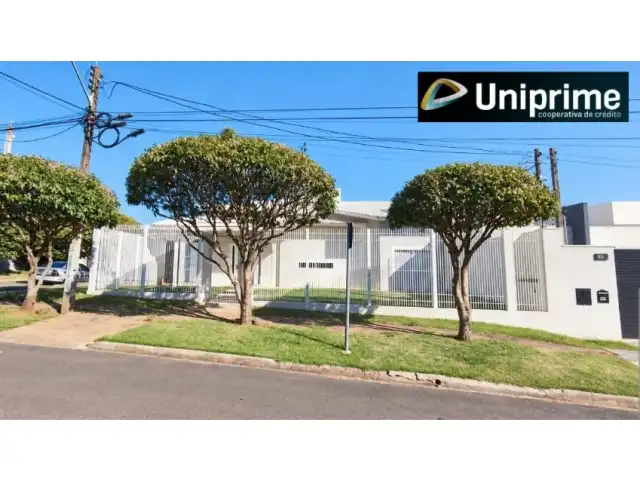 TERRENO COM 423,02 M2 E CASA ALVENARIA DE 250 M2 GOIOERE PR