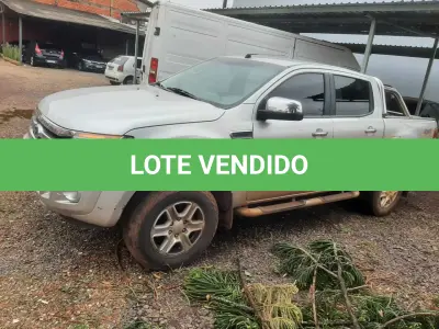 LOTE 000 - FORD RANGER CABINE DUPLA XLT 2015 CD MANUAL 4X2