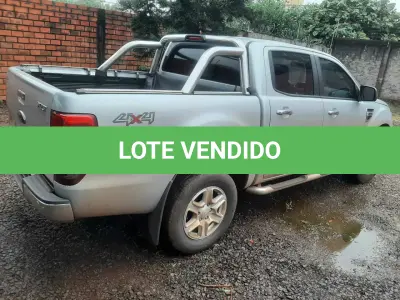 LOTE 000 - FORD RANGER CABINE DUPLA XLT 2015 CD MANUAL 4X2