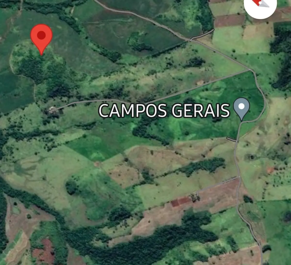 LOTE 000 - AREA RURAL, SÍTIO DE  24,2 Ha ( 10 alqueires)  EM URAÍ/PR