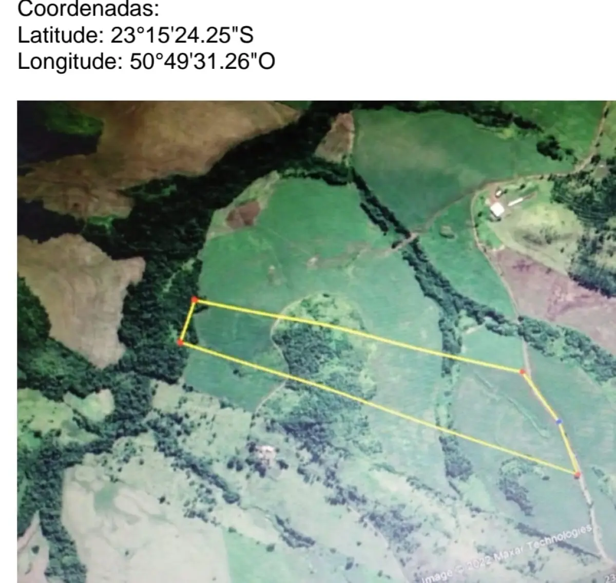 LOTE 000 - AREA RURAL, SÍTIO DE  24,2 Ha ( 10 alqueires)  EM URAÍ/PR