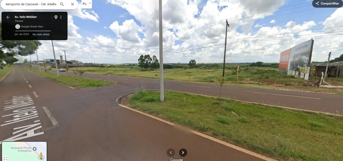 LOTE 000 - TERRENO COM 25.704,95 M2 - ESTRADA DO AEROPORTO - CASCAVEL - PR