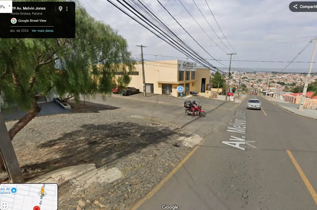 LOTE 000 - TERRENO DE 871,20 M2 em PONTA GROSSA - PR (AVENIDA MELVIN JONES 1064)