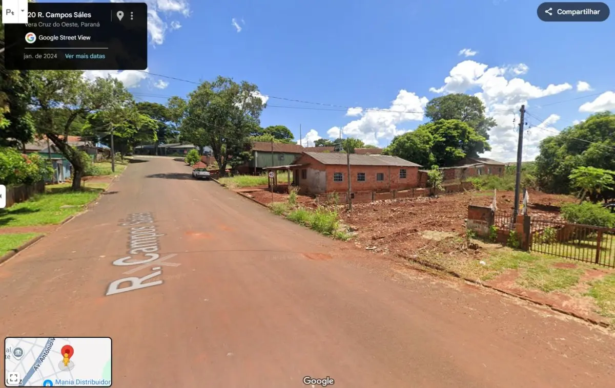 Terreno com 442 m2 em vera cruz do oeste pr ( jardim america) - foto 4