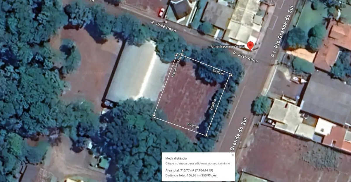 LOTE 000 - TERRENO URBANO EM CORBÉLIA COM 715,10 METROS QUADRADOS - CORBELIA PR