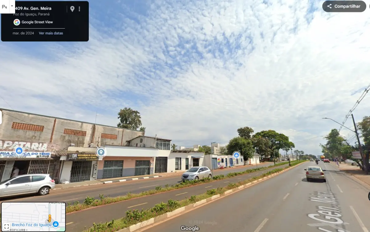 LOTE 000 - TERRENO COM  4.958,92 m2 FOZ DO IGUAÇU PR - AVENIDA GENERAL MEIRA ( Prox. Residencial Angatu)