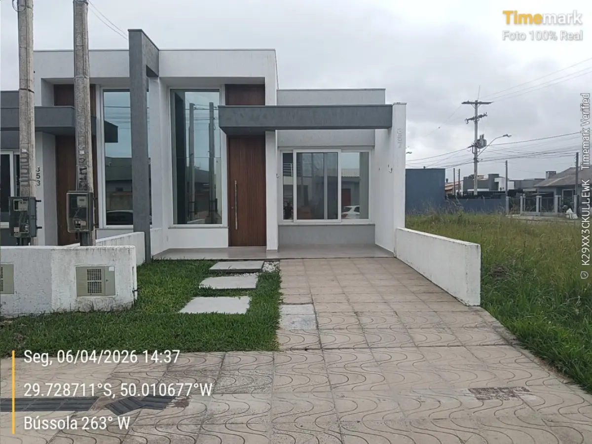 LOTE 000 - TERRENO DE 137,50 M2 PRAIA GUARANI - CAPÃO DA CANOA RS ( IMOVEL COM 79,40M2)