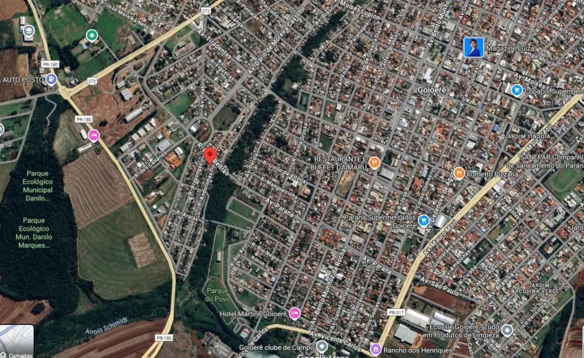 LOTE 000 - CASA TÉRREA EM GOIOERÊ-PR RUA ANDORINHAS, 16 - CONJUNTO SCARPARI • 291,40m²  Goioerê - PR