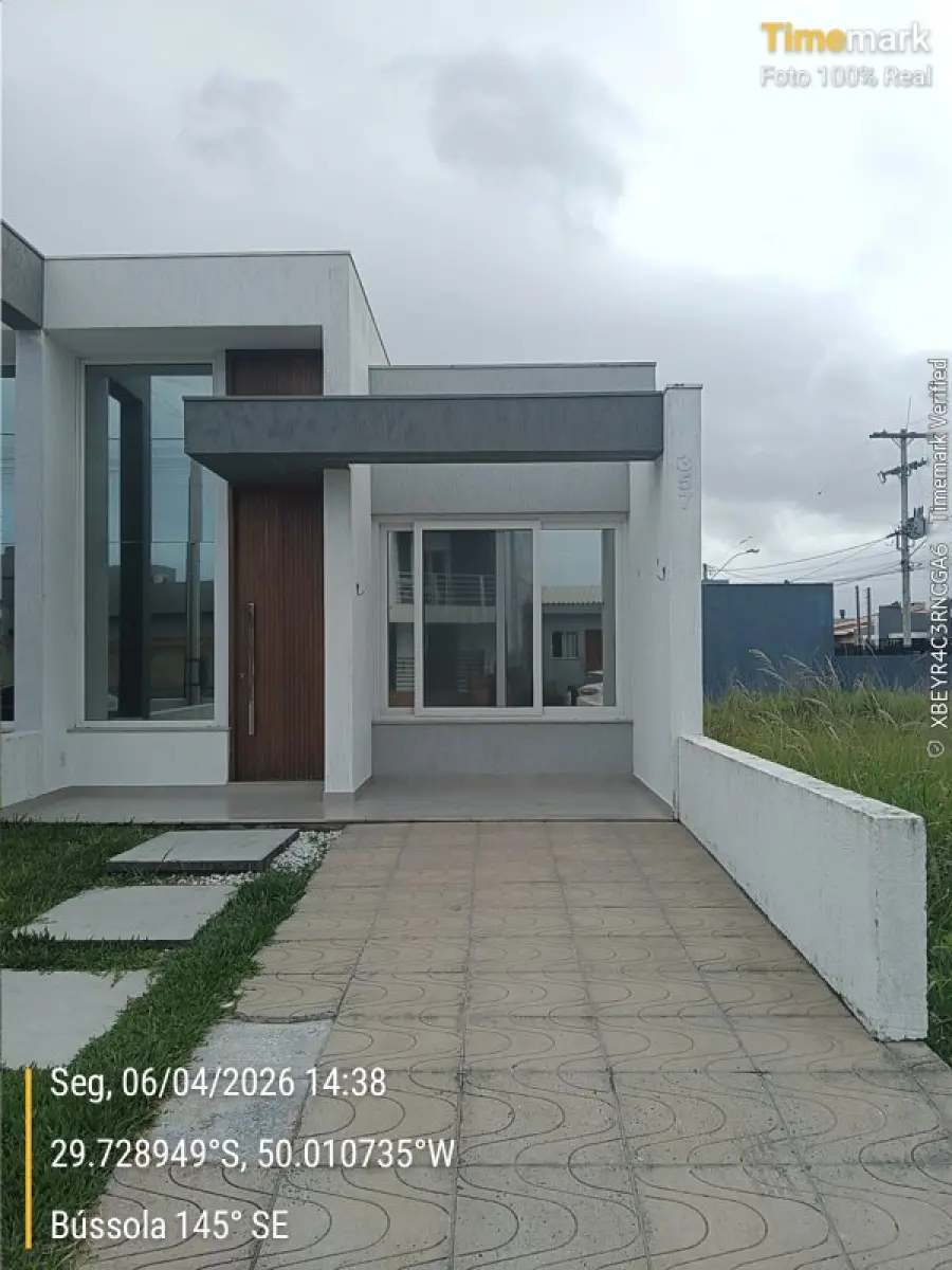LOTE 000 - TERRENO DE 137,50 M2 PRAIA GUARANI - CAPÃO DA CANOA RS ( IMOVEL COM 79,40M2)