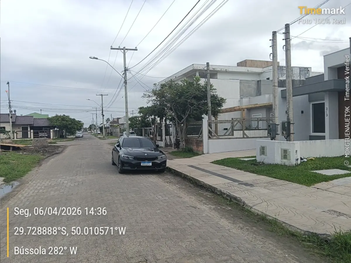 LOTE 000 - TERRENO DE 137,50 M2 PRAIA GUARANI - CAPÃO DA CANOA RS ( IMOVEL COM 79,40M2)
