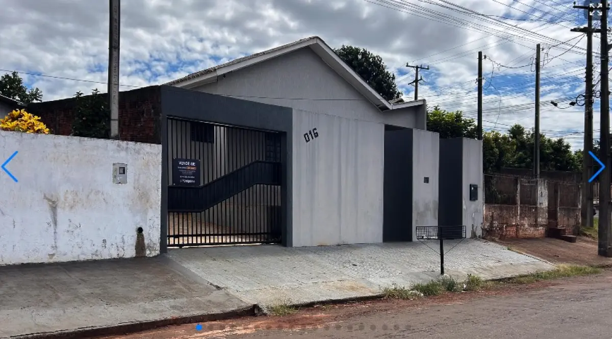 LOTE 000 - CASA TÉRREA EM GOIOERÊ-PR RUA ANDORINHAS, 16 - CONJUNTO SCARPARI • 291,40m²  Goioerê - PR