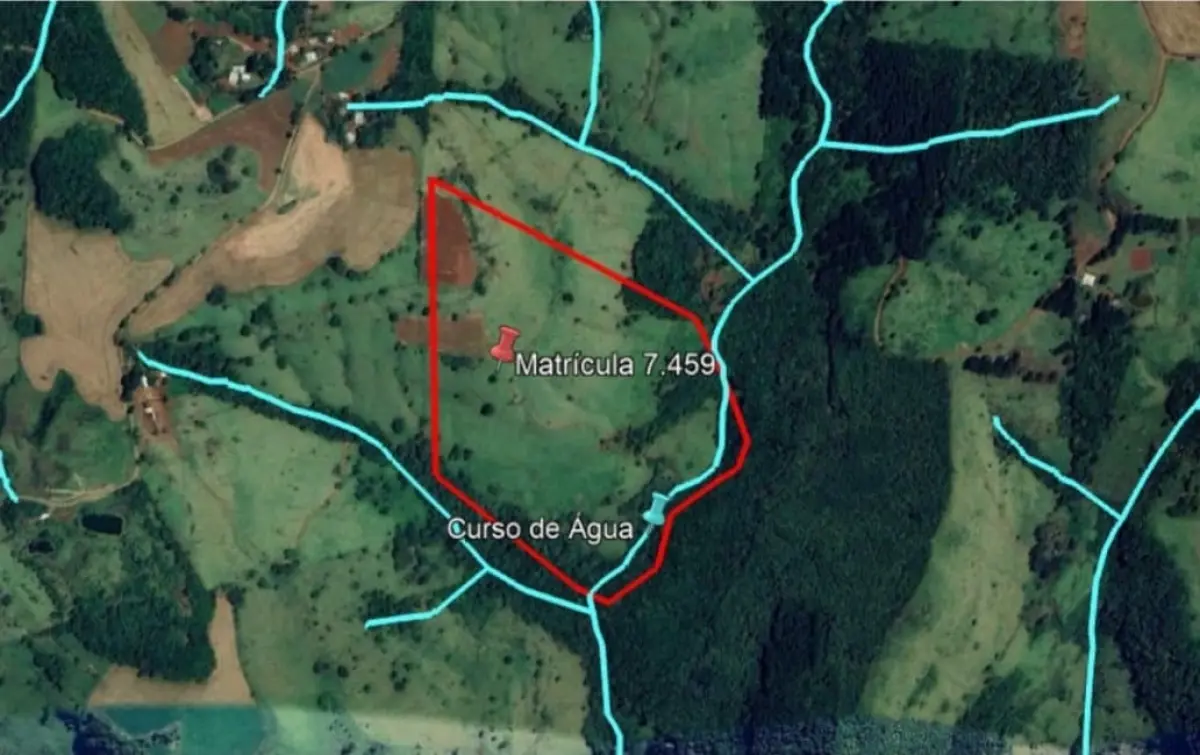 LOTE 000 - LOTE RURAL - FRAÇÃO IDEAL DE 32,24% da MATRICULA 7.459 - COM 9,09 ALQUEIRES EM GURANIAÇU PR
