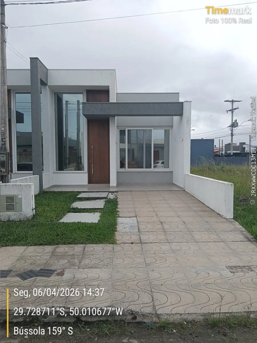 LOTE 000 - TERRENO DE 137,50 M2 PRAIA GUARANI - CAPÃO DA CANOA RS ( IMOVEL COM 79,40M2)