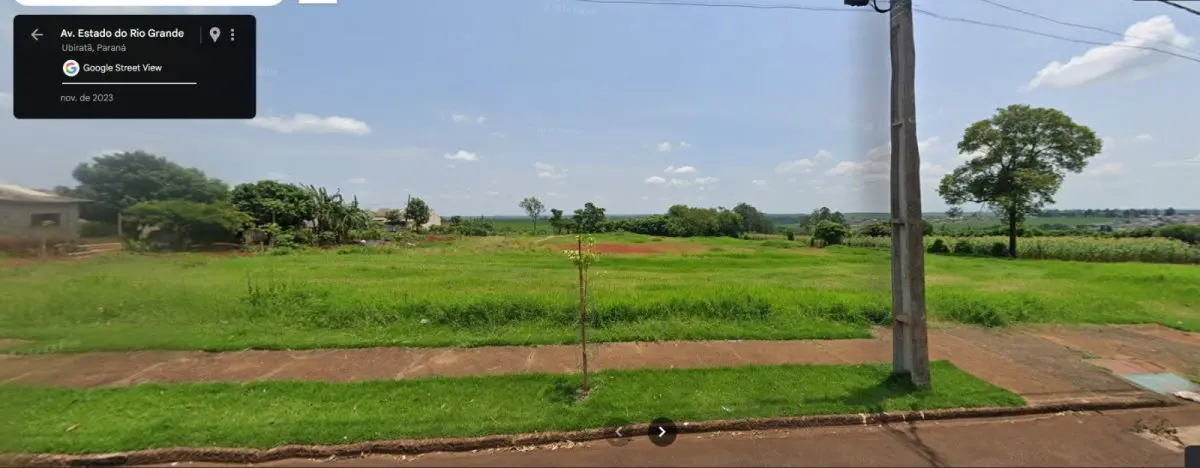 LOTE 000 - ERRENO EM UBIRATÃ - PR AVENIDA ESTADO DO RIO GRANDE (ANTIGA AV. RAIMUNDO SOARES DO NASCIMENTO), S/N, A 60M DA AV. VALDIR DE • 6000m²