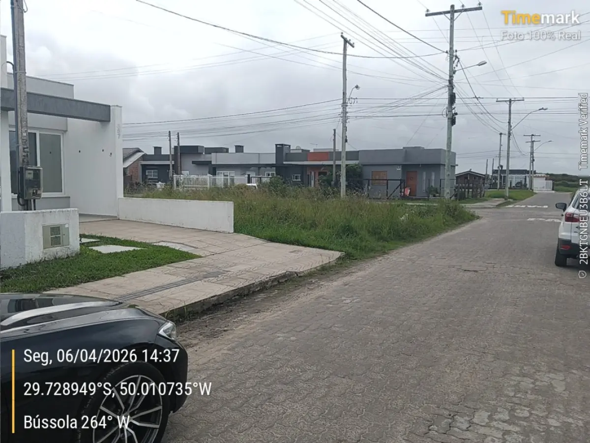 LOTE 000 - TERRENO DE 137,50 M2 PRAIA GUARANI - CAPÃO DA CANOA RS ( IMOVEL COM 79,40M2)