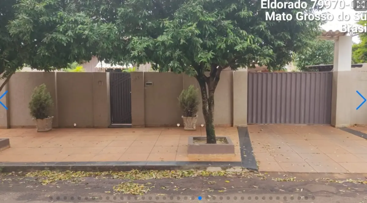 LOTE 000 - CASA TÉRREA EM ELDORADO - MS RUA IGUATEMI, 1024 - JARDIM DAS GREVíLEAS • 487,50m² Eldorado - MS