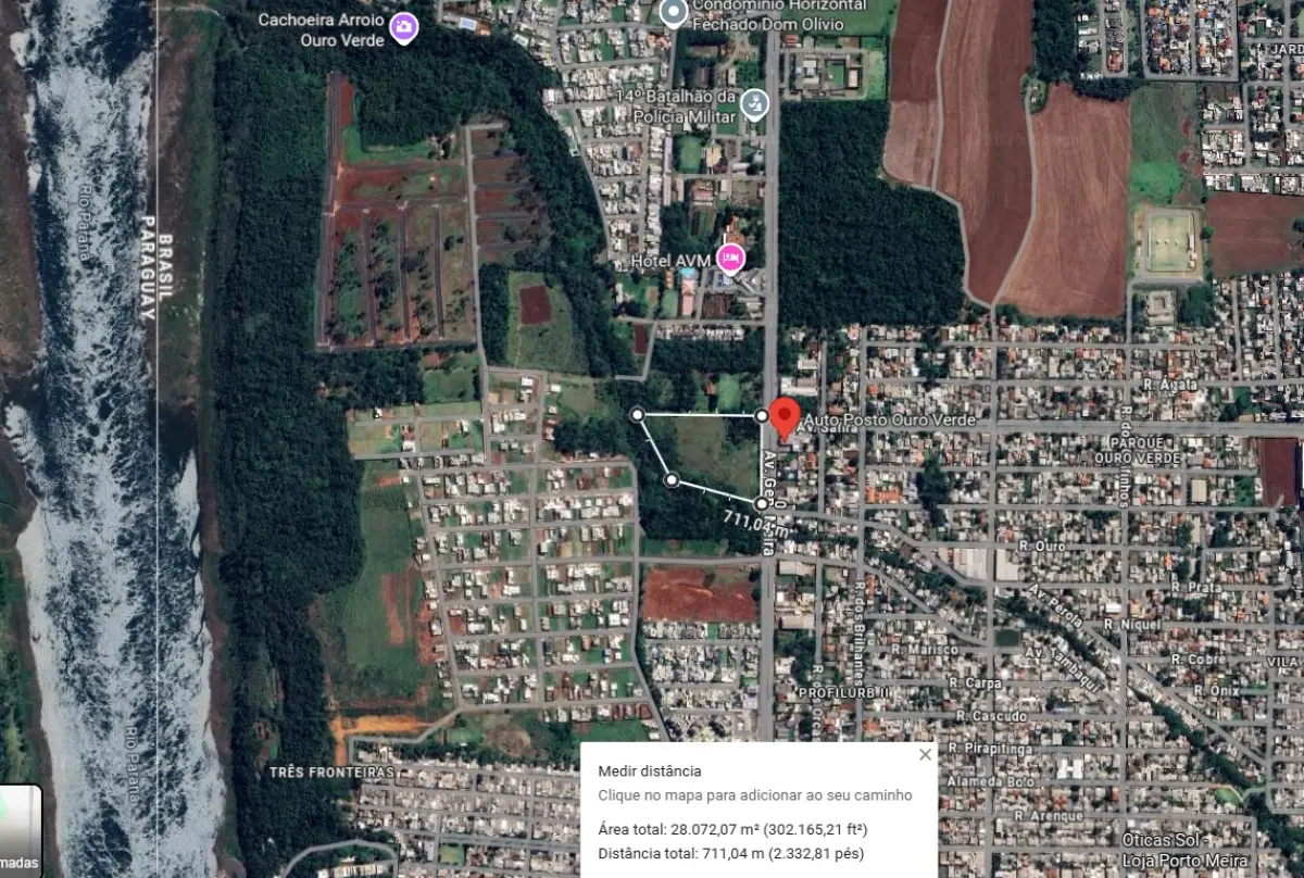LOTE 000 - TERRENO COM 28 MIL M2 EM FOZ DO IGUAÇU - AVENIDA GENERAL MEIRA