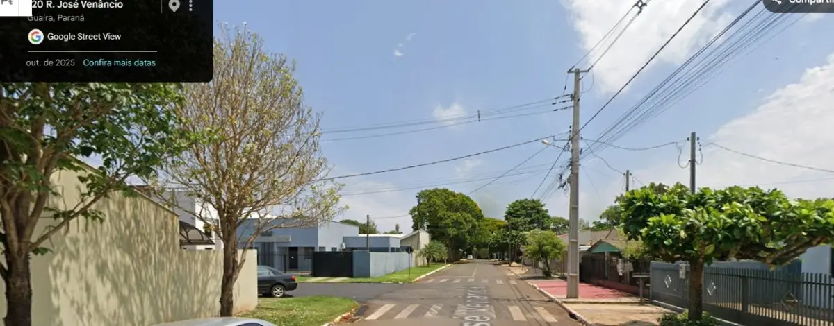 LOTE 000 - CASA COM 94,05 M2 - GUAÍRA PR  - TERRENO COM 280,26 m2