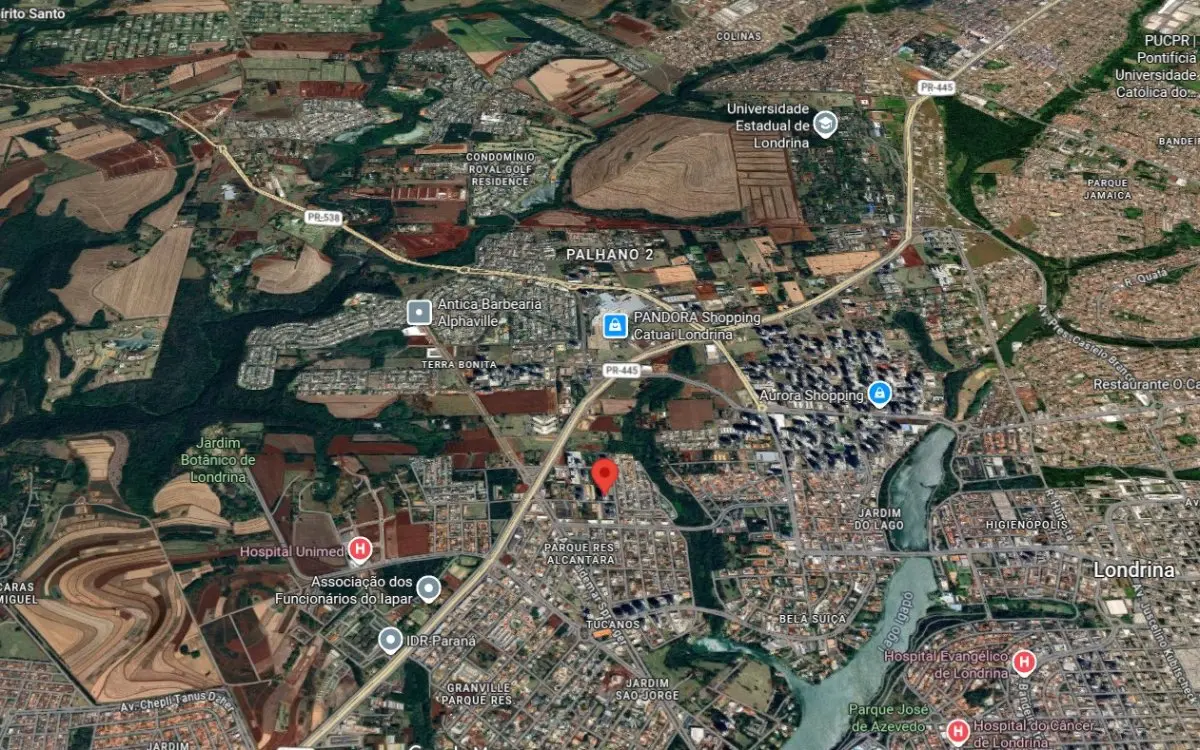 LOTE 000 - APARTAMENTO EM LONDRINA PR - com 121,54 M2 AREA TOTAL - SOLAR MIRADOR RESIDENCE