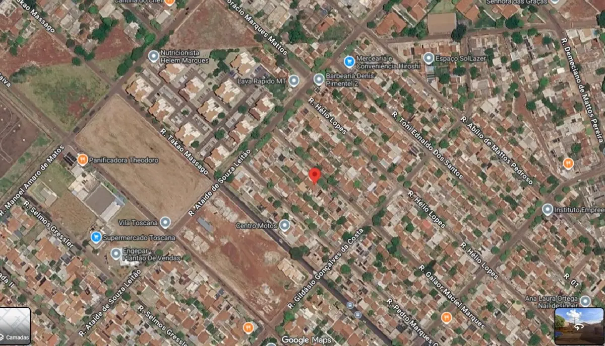 LOTE 000 - TERRENO COM 200 M2 EM DOURADOS MS ( CONSTRUÇÃO DE 36,76 M2)