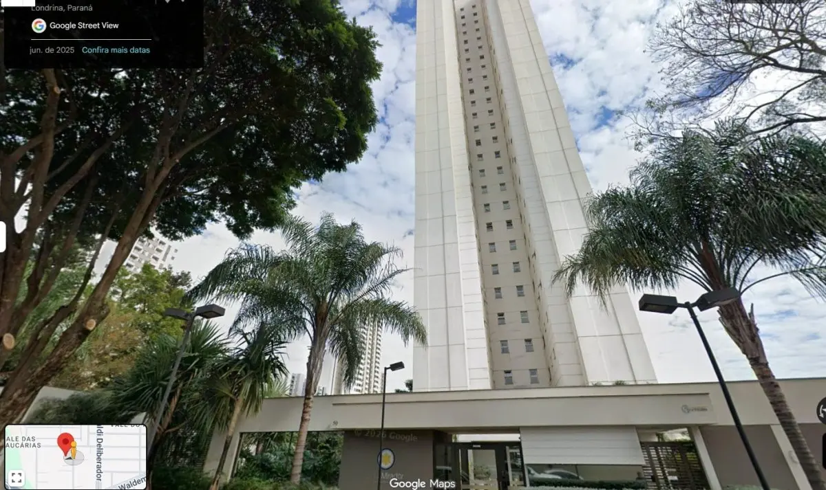 LOTE 000 - APARTAMENTO EM LONDRINA PR - com 121,54 M2 AREA TOTAL - SOLAR MIRADOR RESIDENCE