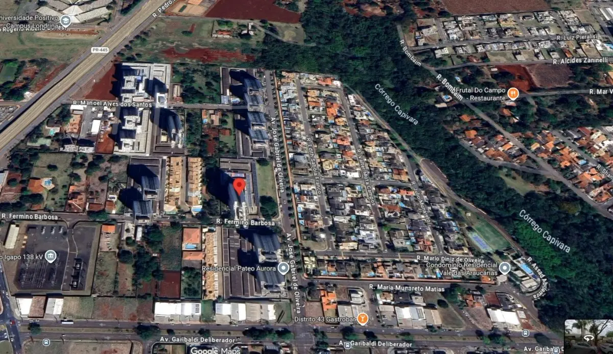 LOTE 000 - APARTAMENTO EM LONDRINA PR - com 121,54 M2 AREA TOTAL - SOLAR MIRADOR RESIDENCE