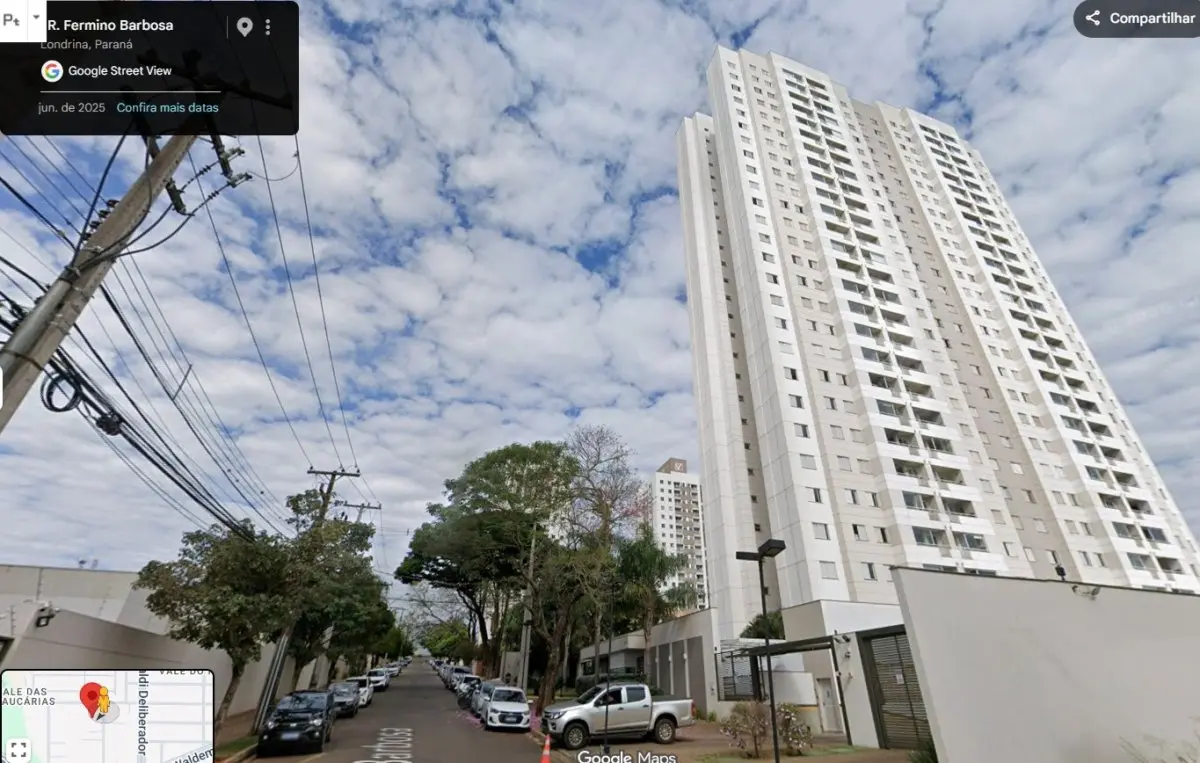 LOTE 000 - APARTAMENTO EM LONDRINA PR - com 121,54 M2 AREA TOTAL - SOLAR MIRADOR RESIDENCE