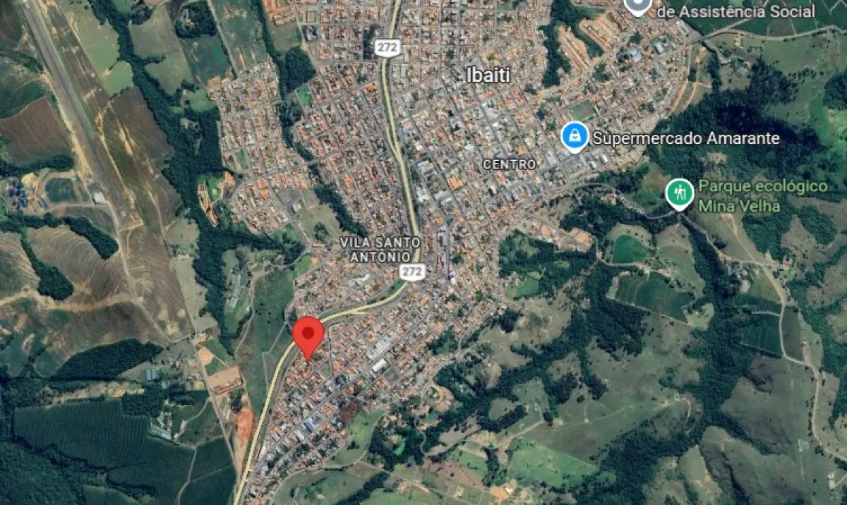 LOTE 000 - TERRENO COM 307 m2 em IBAITI PR ( construção sem averbação e não acabada )